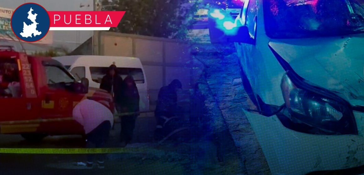 Muere motociclista tras ser embestido en Aparicio; conductor fue detenido 