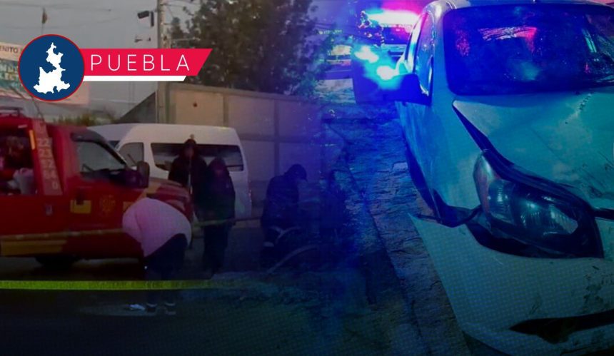 Muere motociclista tras ser embestido en Aparicio; conductor fue detenido 