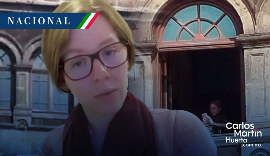 Mujer tomando sol Palacio Nacional Revelan identidad de funcionaria captada asoleándose en Palacio Nacional