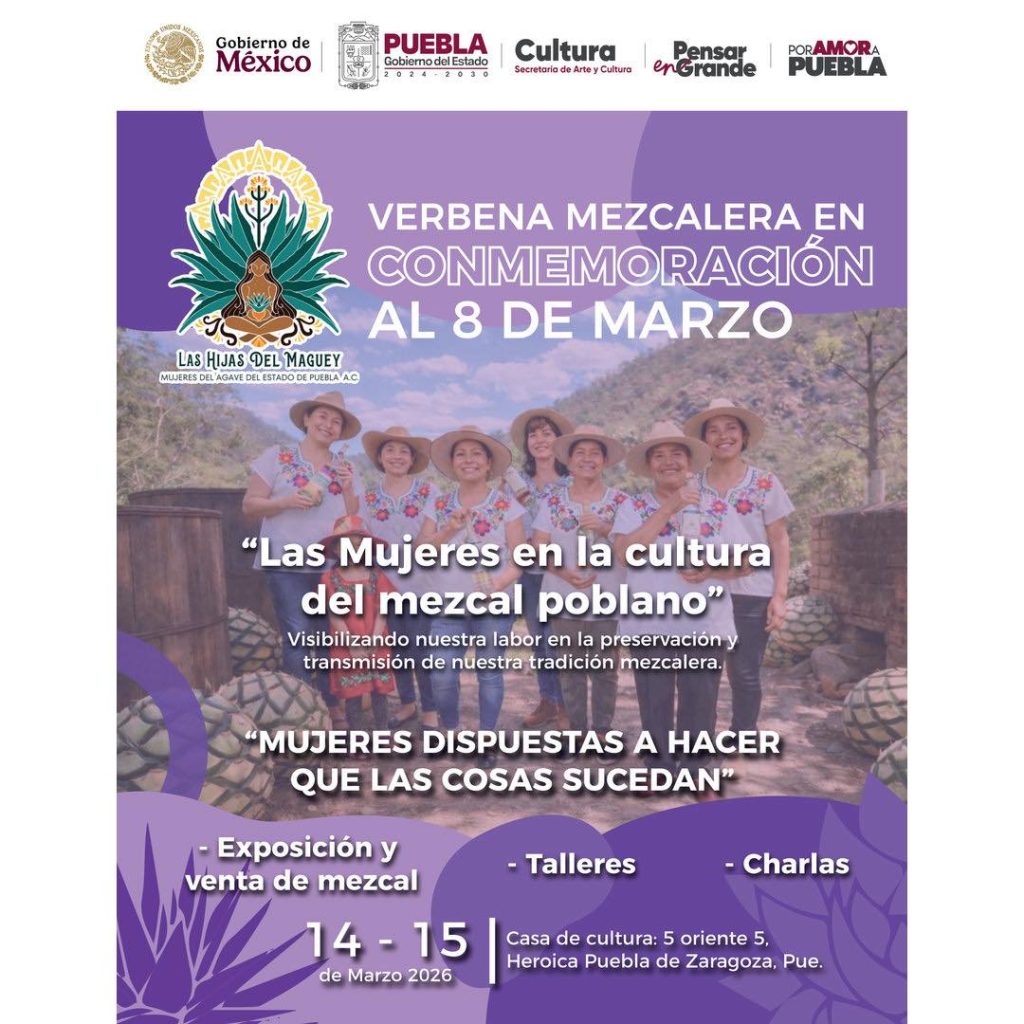 Mujeres mezcaleras anuncian verbena cultural en el marco del 8M 3