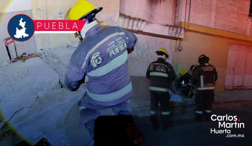 Vandalismo provoca fuga de gas en la colonia La Loma; Protección Civil y Bomberos controlan el riesgo