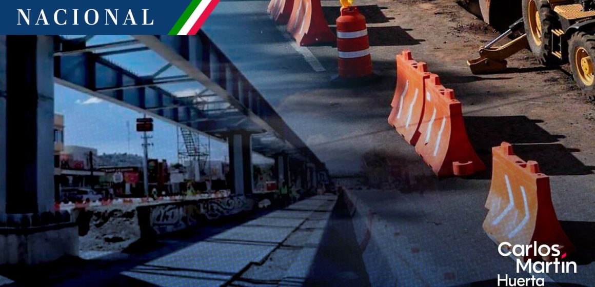 Anuncian cierre total en la autopista México-Puebla por obras del Trolebús