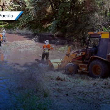 Participa CEASPUE en limpieza del Río Atoyac en Cuautlancingo