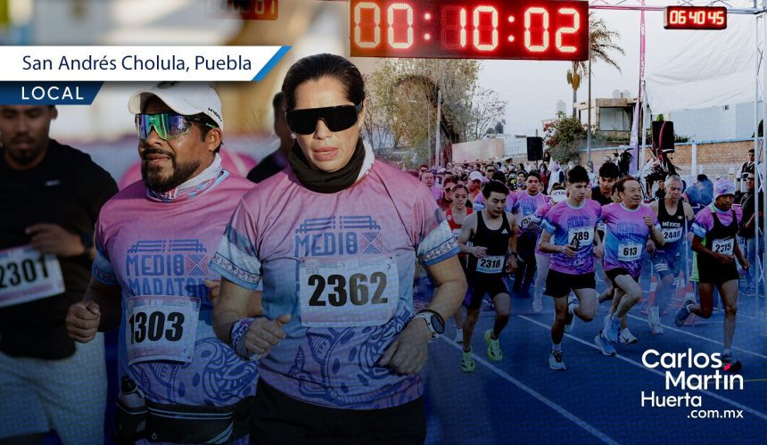 Participaron más de 3 mil corredores en el Medio Maratón Equinoccio 2026