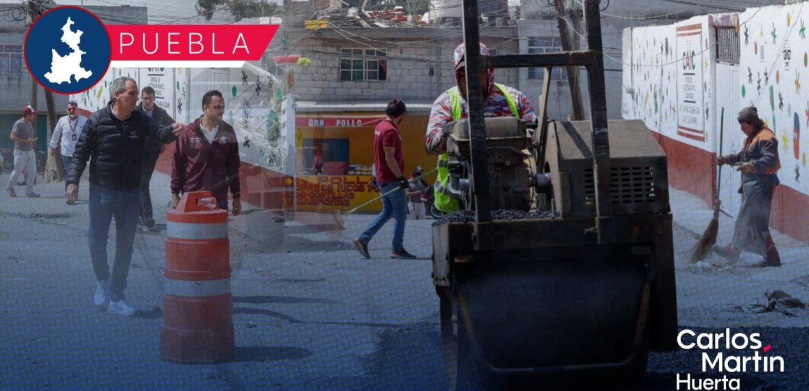 Pepe Chedraui refuerza la campaña Bacheando Puebla 2026