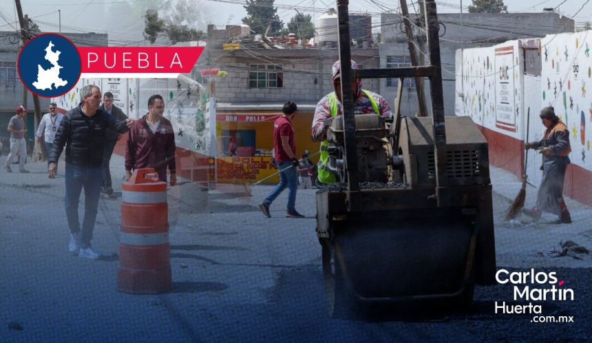 Pepe Chedraui refuerza la campaña Bacheando Puebla 2026