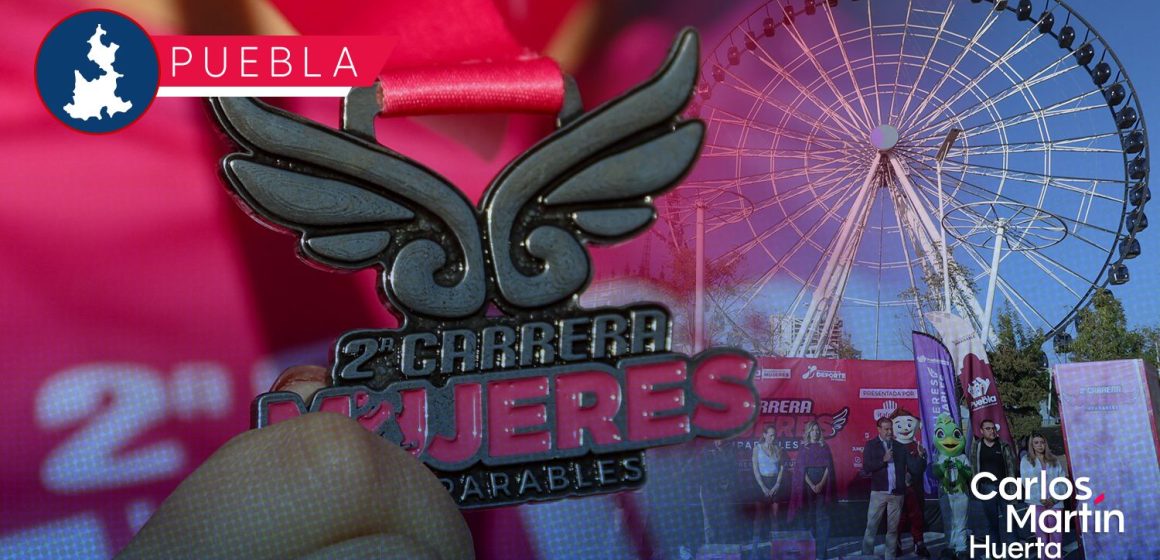 Presentan medalla y playera de la 2ª edición de la “Carrera Mujeres Imparables”