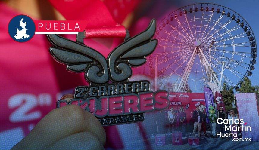 Presentan medalla y playera de la 2ª edición de la “Carrera Mujeres Imparables”