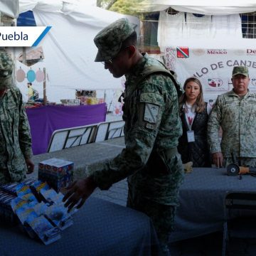 Promueven campaña de desarme en Huauchinango