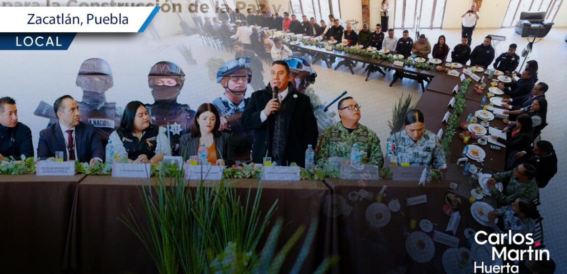 Refuerzan estrategias de seguridad y prevención de la violencia contra las mujeres en Zacatlán