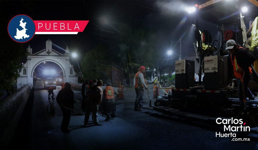 Refuerzan trabajos nocturnos en rehabilitación de la Prolongación Reforma