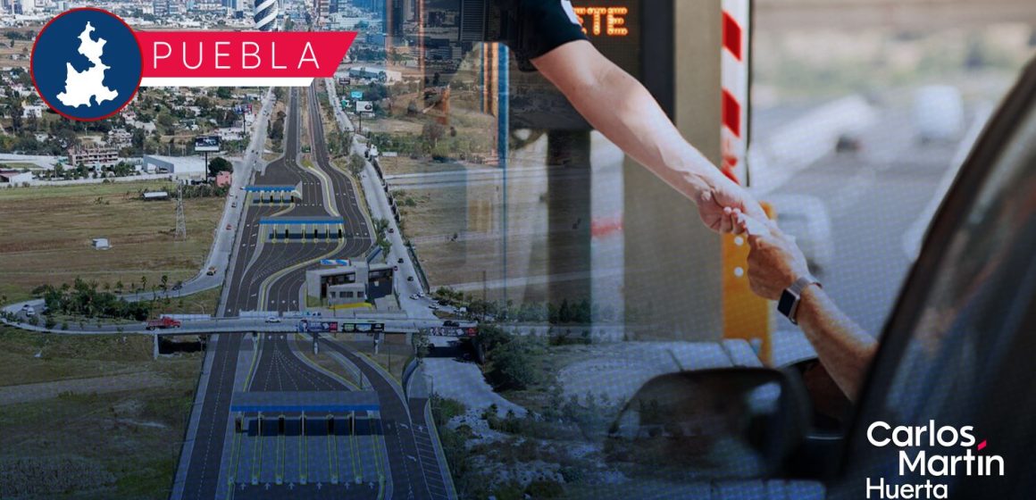 Reubicación de la caseta de Atlixco reporta avances del 25%: García Parra