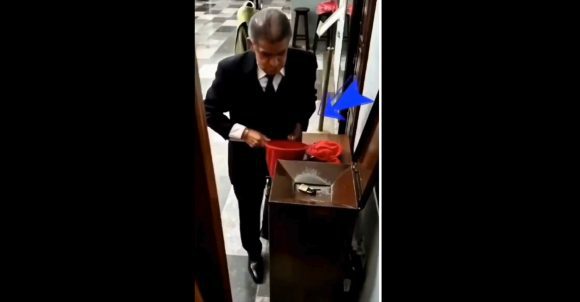 Robando limosnas, así captaron a un ayudante de la Catedral de Tehuacán