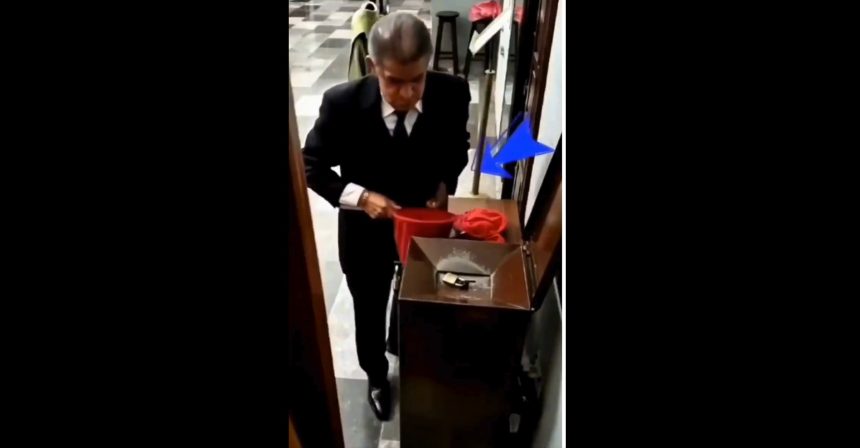 Robando limosnas, así captaron a un ayudante de la Catedral de Tehuacán