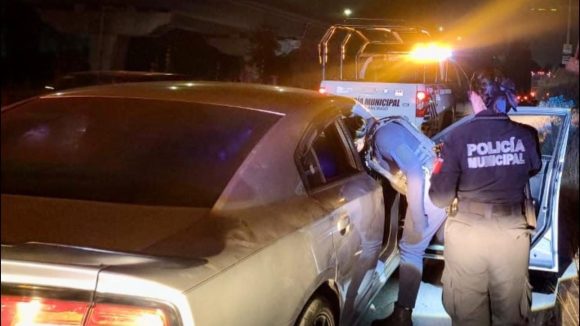 SSCYPC asegura unidad con carpeta de investigación en Cuautlancingo