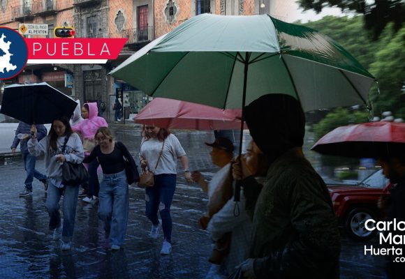 Clima en Puebla hoy: Se esperan lluvias y radiación UV extrema este sábado; toma precauciones