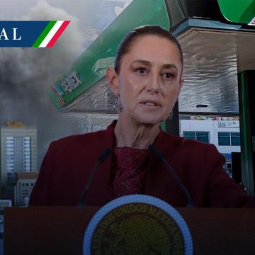 Sheinbaum descarta aumento en gasolinas tras conflicto entre EE. UU. e Irán