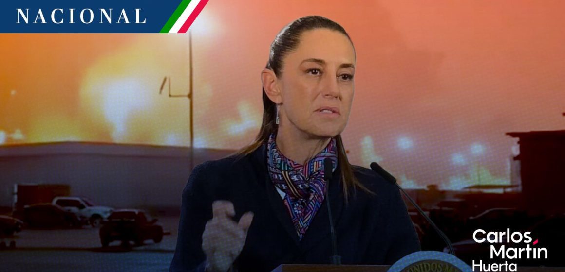 FGR investigará incendio en exterior de Dos Bocas: Sheinbaum