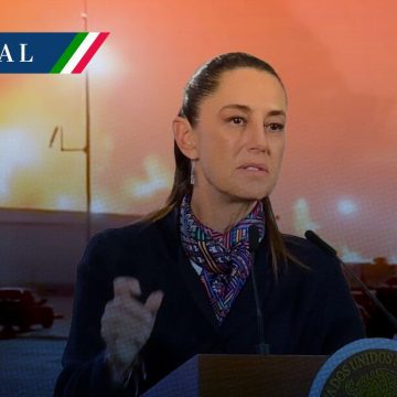 FGR investigará incendio en exterior de Dos Bocas: Sheinbaum
