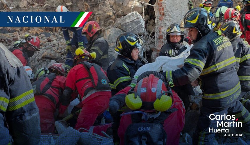 Finalizan labores de rescate en edificio de San Antonio Abad; recuperan tercer cuerpo