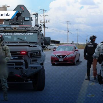 Tres órdenes de gobierno refuerzan seguridad en Tecamachalco