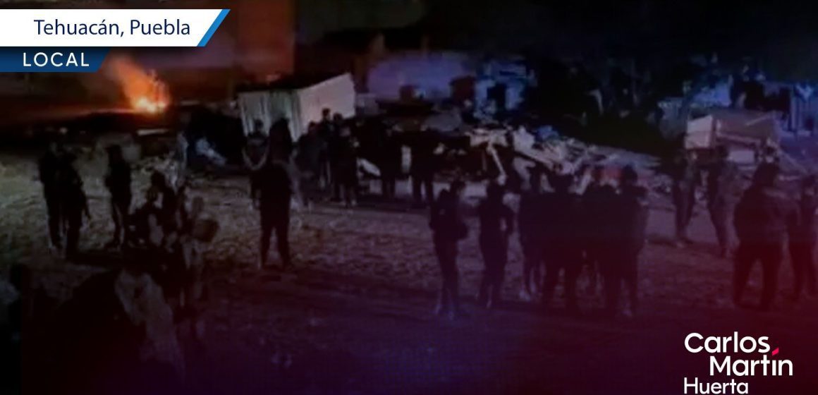 Vecinos prenden fuego a domicilio de presunto ladrón en Tehuacán