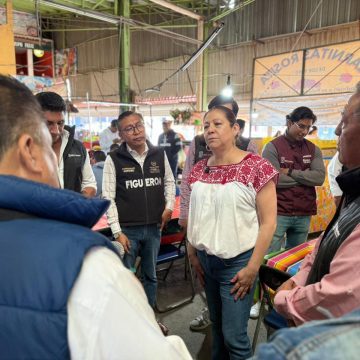 Impulsa Laura Artemisa obra social en San Francisco Totimehuacan
