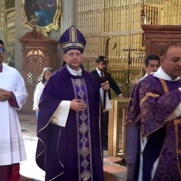 Obispo auxiliar de Puebla pide por elemento de la Guardia Nacional muerto en acciones federales