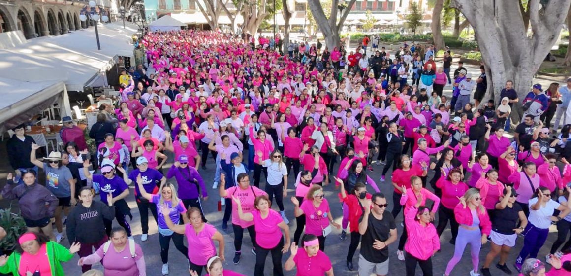 Puebla inicia Mes de la Mujer con rodada y activación física 