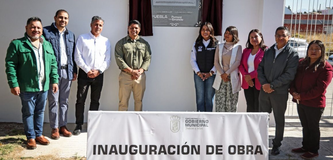 Omar Muñoz fortalece seguridad en Bachillerato Forjadores