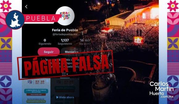 ¡No caigas! Alertan de páginas falsas que ofrecen boletos para conciertos de la Feria de Puebla 2026