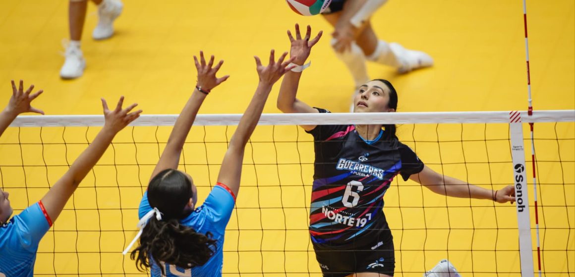 Guerreras de Puebla vencen 3-1 a Freseras y se acercan a la postemporada de la Liga de Voleibol Profesional MX