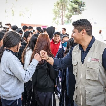 Cuautlancingo mejora infraestructura en la Telesecundaria Francisco Alatorre