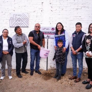 Más familias de San Rafael Comac ya cuentan con agua potable com obra municipal