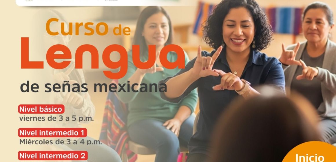 Impulsan inclusión en Atlixco con curso de Lengua de Señas Mexicana