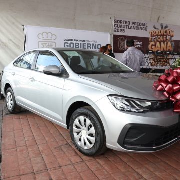 Gobierno de Cuautlancingo reconoce a contribuyentes cumplidos con Sorteo Predial