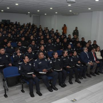 SSC Puebla Capacita a policías en operaciones tácticas 