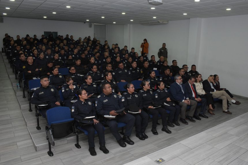 SSC Puebla Capacita a policías en operaciones tácticas 