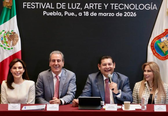 Puebla referente internacional en innovación y cultura con Festival Glow México