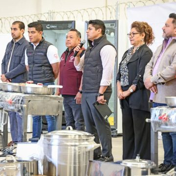 Fortalece Cuautlancingo comedores escolares en beneficio de más de 700 estudiantes