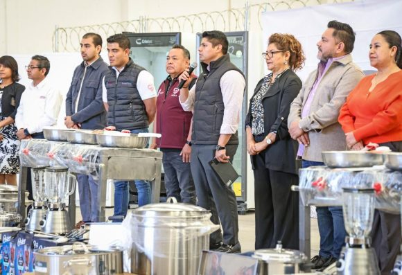 Fortalece Cuautlancingo comedores escolares en beneficio de más de 700 estudiantes