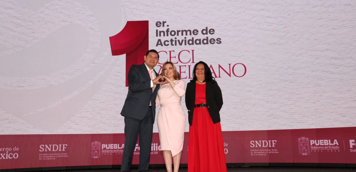 Federación reconoce trabajo de Ceci Arellano por fortalecer a las familias en Puebla