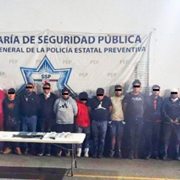 Desarticulan célula delictiva en el Mercado Morelos; hay 16 detenidos.