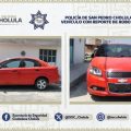 Policía de San Pedro Cholula recupera vehículo con reporte de robo en Tepontla