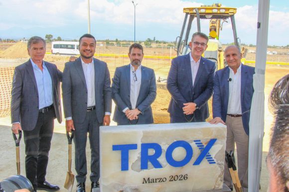 Roberto Solís encabeza arranque de nueva planta industrial alemana en Huejotzingo