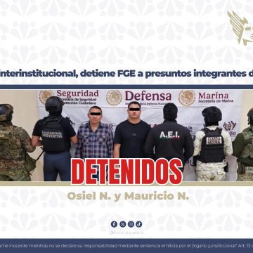Detienen a presuntos integrantes de “La Barredora” en operativo interinstitucional en Puebla