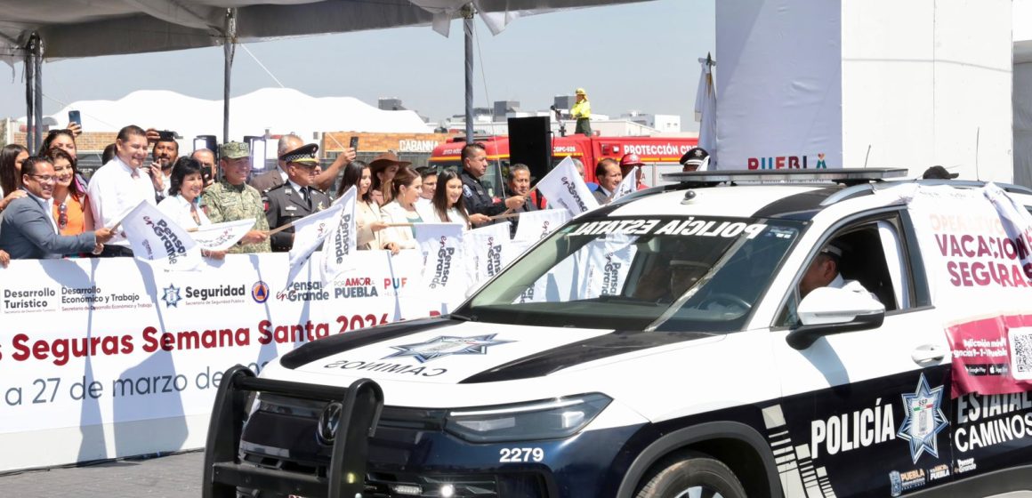 Operativo “Vacaciones Seguras”: Más de 4 mil efectivos protegerán carreteras y destinos de Puebla