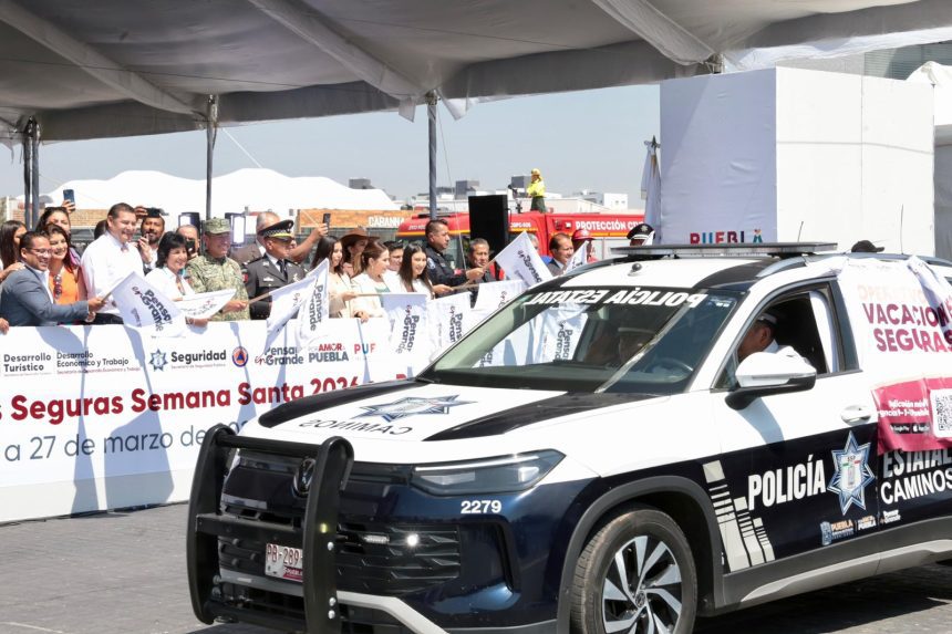 Operativo “Vacaciones Seguras”: Más de 4 mil efectivos protegerán carreteras y destinos de Puebla