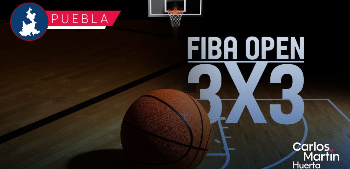 Puebla recibirá el Torneo Estatal FIBA Open 3×3 2026