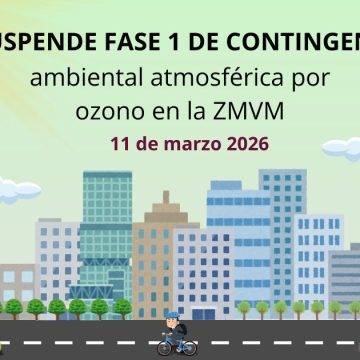 contingencia Suspenden contingencia ambiental por ozono en el Valle de México
